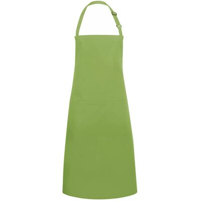 Karlowsky - Latzschürze "Basic", Tasche (Limone) Limettengrün Einheitsgröße Karlowsky - Latzschürze "Basic", Tasche (Limone) Limettengrün Einheitsgröße