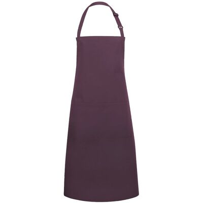 Karlowsky - Latzschürze "Basic" (Aubergine) Lila Einheitsgröße Karlowsky - Latzschürze "Basic" (Aubergine) Lila Einheitsgröße