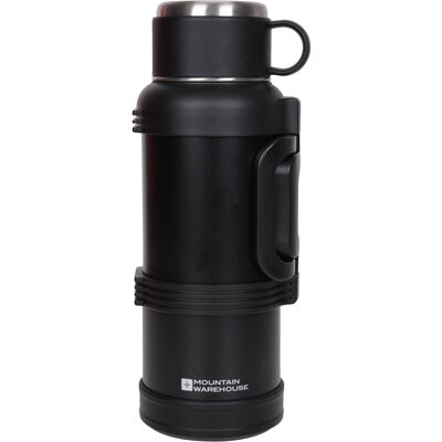 Mountain Warehouse - "Camping" Flasche und Tasse Set (Schwarz) Schwarz Einheitsgröße Mountain Warehouse - "Camping" Flasche und Tasse Set (Schwarz) Schwarz Einheitsgröße