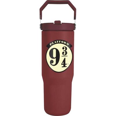 Harry Potter - Trinkbecher, Bahnsteig 9 3/4, 880 ml (Weinrot/Weiß/Schwarz) Mehrfarben Einheitsgröße Harry Potter - Trinkbecher, Bahnsteig 9 3/4, 880 ml (Weinrot/Weiß/Schwarz) Mehrfarben Einheitsgröße