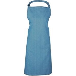 Premier Damen/Frauen Farben Bip Schürze mit Tasche (Blue Denim) Mittelblau Einheitsgröße Premier Damen/Frauen Farben Bip Schürze mit Tasche (Blue Denim) Mittelblau Einheitsgröße