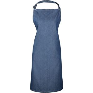 Premier Damen/Frauen Farben Bip Schürze mit Tasche (Indigo Denim) Indigo Blau Einheitsgröße Premier Damen/Frauen Farben Bip Schürze mit Tasche (Indigo Denim) Indigo Blau Einheitsgröße