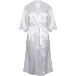 Towel City - Morgenmantel für Damen, Satin (Weiß) Weiß XL/2XL Towel City - Morgenmantel für Damen, Satin (Weiß) Weiß XL/2XL