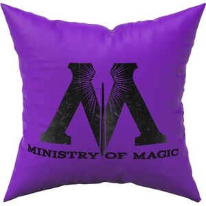 Harry Potter - "Ministry Of Magic" Kissen, Polyester (Violett) Lila Einheitsgröße Harry Potter - "Ministry Of Magic" Kissen, Polyester (Violett) Lila Einheitsgröße