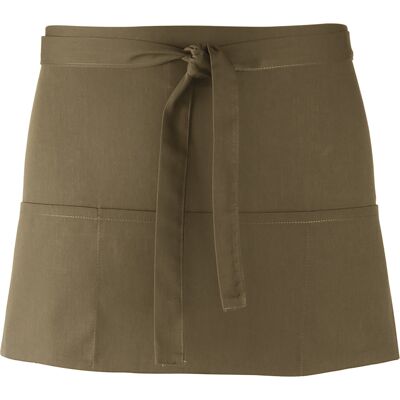 Premier Ladies/Womens Colours 3 Pocket Schürze (Salbei) Grau Einheitsgröße Premier Ladies/Womens Colours 3 Pocket Schürze (Salbei) Grau Einheitsgröße