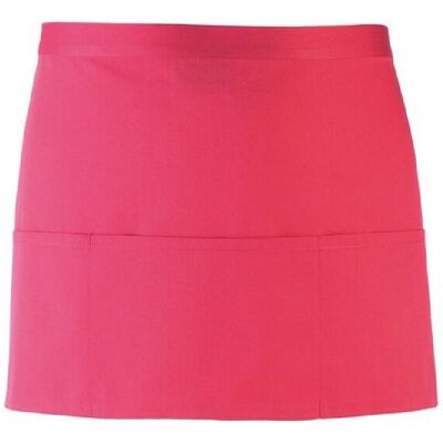 Premier Ladies/Womens Colours 3 Pocket Schürze (Hot Pink) Rosa Einheitsgröße Premier Ladies/Womens Colours 3 Pocket Schürze (Hot Pink) Rosa Einheitsgröße