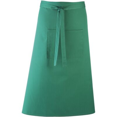Premier Emerald Unisex Arbeitsschutz - Lange Kontinental Schürze Packung 2 Premier Emerald Unisex Arbeitsschutz - Lange Kontinental Schürze Packung 2