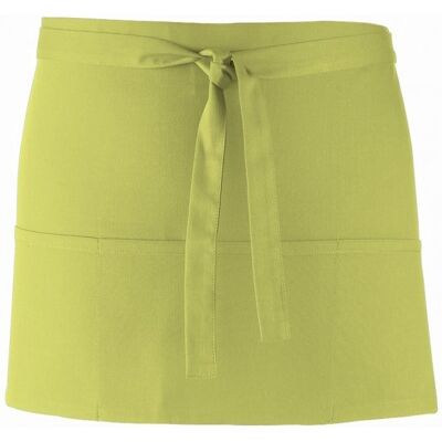 Premier Damen/Frauen Farben 3 Taschen Schürze - Limette - Schürze Premier Damen/Frauen Farben 3 Taschen Schürze - Limette - Schürze