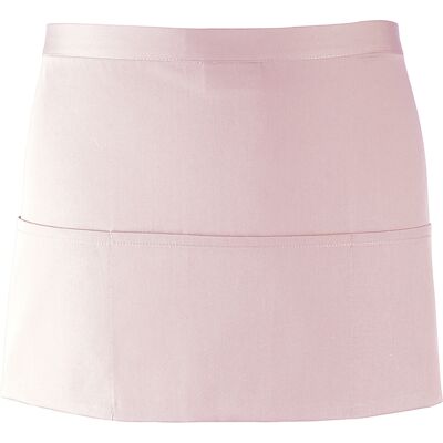 Premier Ladies/Womens Colours 3 Pocket Schürze (2er-Pack) (Rosa) Rosa Einheitsgröße Premier Ladies/Womens Colours 3 Pocket Schürze (2er-Pack) (Rosa) Rosa Einheitsgröße