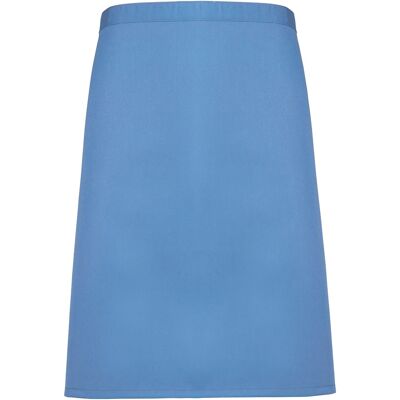 Premier - Ladies Mid-Length Apron - Sapphire - One Size - Apron Premier - Ladies Mid-Length Apron - Sapphire - One Size - Apron