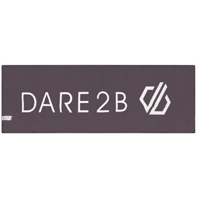 Dare 2B - Herren/Damen Unisex Microfaser Handtuch für Yogamatte (Schwarz) Schwarz Einheitsgröße Dare 2B - Herren/Damen Unisex Microfaser Handtuch für Yogamatte (Schwarz) Schwarz Einheitsgröße