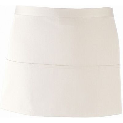 Premier Ladies/Womens Colours 3 Pocket Schürze (Weiß) Weiß Einheitsgröße Premier Ladies/Womens Colours 3 Pocket Schürze (Weiß) Weiß Einheitsgröße