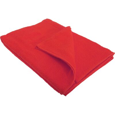 Sols Island 70 Badtuch - Baumwolle - Rot - 70x140cm Sols Island 70 Badtuch - Baumwolle - Rot - 70x140cm