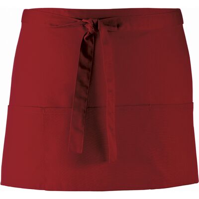 Premier Ladies/Womens Colours 3-Taschen-Schürze (Burgunderrot) Burgund Einheitsgröße Premier Ladies/Womens Colours 3-Taschen-Schürze (Burgunderrot) Burgund Einheitsgröße