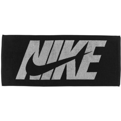 Nike - Handtuch, Jacquard, Bildlich, Training (Schwarz bedruckt) Schwarz Einheitsgröße Nike - Handtuch, Jacquard, Bildlich, Training (Schwarz bedruckt) Schwarz Einheitsgröße