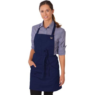 Dennys - Herren/Damen Unisex Schürze "Le Chef" (Marineblau) Marine Einheitsgröße Dennys - Herren/Damen Unisex Schürze "Le Chef" (Marineblau) Marine Einheitsgröße