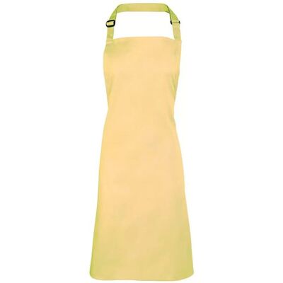 Premier - Herren/Damen Unisex Latzschürze "Colors Collection" (Zitrone) Gelb Einheitsgröße Premier - Herren/Damen Unisex Latzschürze "Colors Collection" (Zitrone) Gelb Einheitsgröße