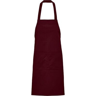 SOLS - Herren/Damen Unisex Schürze "Gamma" (Burgunderrot) Burgund Einheitsgröße SOLS - Herren/Damen Unisex Schürze "Gamma" (Burgunderrot) Burgund Einheitsgröße