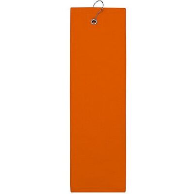 The One Towelling - Golf-Handtuch, Unifarben, Feuchtigkeitsabweisend (Orange) Orange Einheitsgröße The One Towelling - Golf-Handtuch, Unifarben, Feuchtigkeitsabweisend (Orange) Orange Einheitsgröße