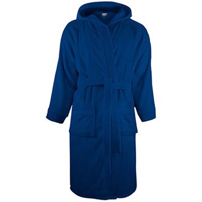 The One Towelling - Morgenmantel für Herren/Damen Unisex, mit Kapuze (Dunkles Marineblau) Marine L/XL The One Towelling - Morgenmantel für Herren/Damen Unisex, mit Kapuze (Dunkles Marineblau) Marine L/XL