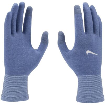 Nike - Handschuhe für Herren, Jerseyware, Laufen, Leicht (Blau) Blau L Nike - Handschuhe für Herren, Jerseyware, Laufen, Leicht (Blau) Blau L