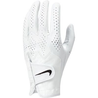 Nike - "Tour Classic IV" Golfhandschuh, Leder (Weiß) Weiß S Nike - "Tour Classic IV" Golfhandschuh, Leder (Weiß) Weiß S