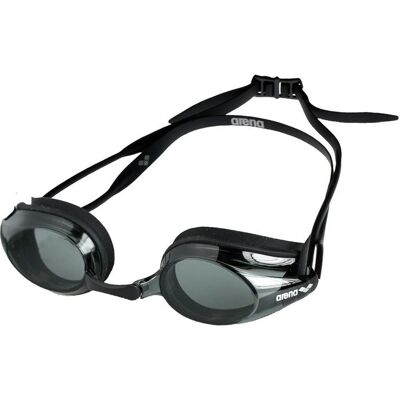 Arena Unisex Erwachsene Klare Schwimmbrille - Rauch/Schwarz Arena Unisex Erwachsene Klare Schwimmbrille - Rauch/Schwarz