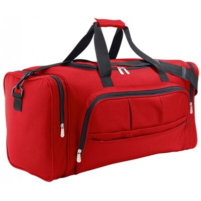 SOLS - Reisetasche "Weekend" (Rot) Rot Einheitsgröße SOLS - Reisetasche "Weekend" (Rot) Rot Einheitsgröße