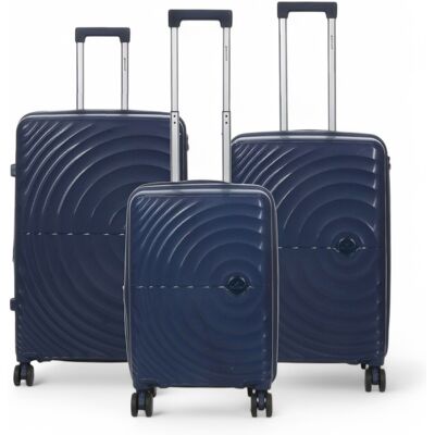 Infinity Leather Erweiterbares Hartschalen-Handgepäck-Set mit 8 Rädern, Marineblau Marine Einheitsgröße Infinity Leather Erweiterbares Hartschalen-Handgepäck-Set mit 8 Rädern, Marineblau Marine Einheitsgröße