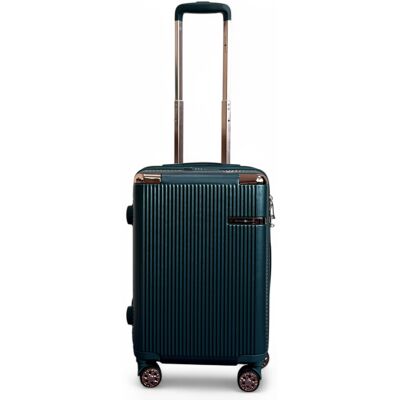 Infinity Leather Hartschalen-Kabinenkoffer 55 x 36 x 22 cm PC-Koffer Gepäck passend für Easyjet, Ryanair Grün S Infinity Leather Hartschalen-Kabinenkoffer 55 x 36 x 22 cm PC-Koffer Gepäck passend für Easyjet, Ryanair Grün S