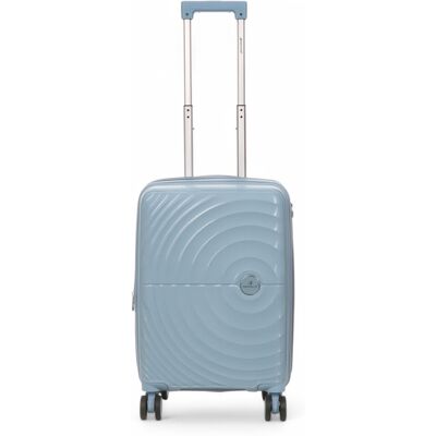 Infinity Leather Hartschalen-Kabinenkoffer 55 x 37 x 22 cm PP-Koffer Gepäck passend für Easyjet, Ryanair Himmelblau Einheitsgröße Infinity Leather Hartschalen-Kabinenkoffer 55 x 37 x 22 cm PP-Koffer Gepäck passend für Easyjet, Ryanair Himmelblau Einheitsgröße
