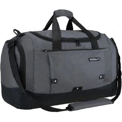 Infinity Leather Große Reisetasche fürs Wochenende, Handgepäck, Kabinentasche, Sporttasche Grau Einheitsgröße Infinity Leather Große Reisetasche fürs Wochenende, Handgepäck, Kabinentasche, Sporttasche Grau Einheitsgröße