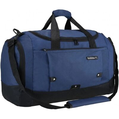 Infinity Leather Große Reisetasche fürs Wochenende, Handgepäck, Kabinentasche, Sporttasche Marine Einheitsgröße Infinity Leather Große Reisetasche fürs Wochenende, Handgepäck, Kabinentasche, Sporttasche Marine Einheitsgröße