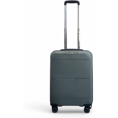 Infinity Leather Erweiterbarer PP-Hartschalen-Kabinenkoffer 55 x 39 x 24 cm, Gepäck, geeignet für Easyjet, Ryanair Grün S Infinity Leather Erweiterbarer PP-Hartschalen-Kabinenkoffer 55 x 39 x 24 cm, Gepäck, geeignet für Easyjet, Ryanair Grün S
