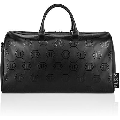 Philipp Plein Nappa Handle Bag Weekend Embossed Monogram Schwarz Einheitsgröße Philipp Plein Nappa Handle Bag Weekend Embossed Monogram Schwarz Einheitsgröße