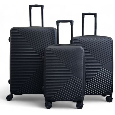 Infinity Leather Hartschalenkoffer Schwarz Robuster 8-Rad-Gepäck Handgepäck Koffer Schwarz M Infinity Leather Hartschalenkoffer Schwarz Robuster 8-Rad-Gepäck Handgepäck Koffer Schwarz M