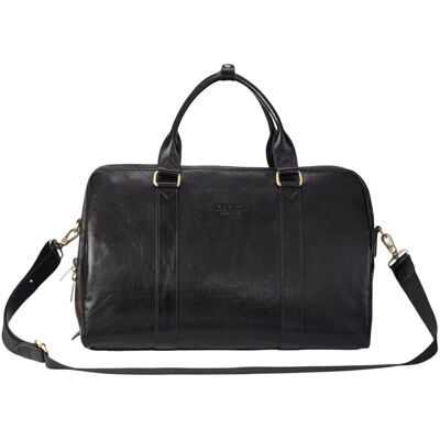 Infinity Leather Vintage Echtleder Schwarze Reisetasche Duffle Gym Reisetasche - Atlas Schwarz Einheitsgröße Infinity Leather Vintage Echtleder Schwarze Reisetasche Duffle Gym Reisetasche - Atlas Schwarz Einheitsgröße