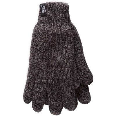 Heat Holders Herren Fleece gefütterte warme Handschuhe für den Winter Grau L/XL Heat Holders Herren Fleece gefütterte warme Handschuhe für den Winter Grau L/XL