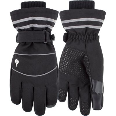 Heat Holders Mens Workforce Touchscreen-Handschuhe mit elastischen Bündchen Schwarz L/XL Heat Holders Mens Workforce Touchscreen-Handschuhe mit elastischen Bündchen Schwarz L/XL