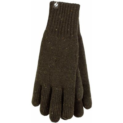 Heat Holders Herren Winter Warme Weiche Fleece Futter Thermohandschuhe Khaki L/XL Heat Holders Herren Winter Warme Weiche Fleece Futter Thermohandschuhe Khaki L/XL