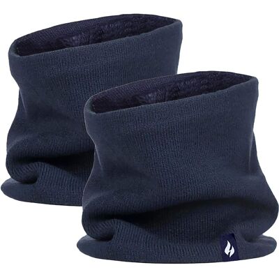 Heat Holders 2er-Pack Herren Thermo Winter Nackenwärmer Marine Einheitsgröße Heat Holders 2er-Pack Herren Thermo Winter Nackenwärmer Marine Einheitsgröße