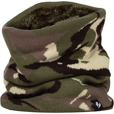 Heat Holders Herren 2,6 TOG Weicher Fleecegefütterter Thermo-Winterhalswärmer Khaki Einheitsgröße Heat Holders Herren 2,6 TOG Weicher Fleecegefütterter Thermo-Winterhalswärmer Khaki Einheitsgröße