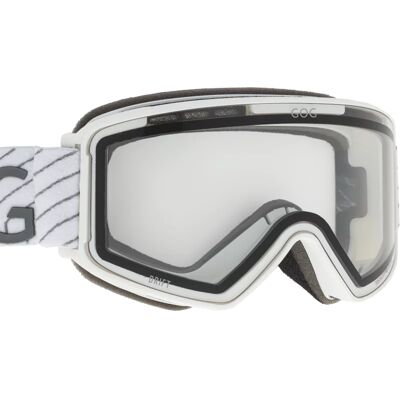 GOG Eyewear Herren Damen Ski Snowboard Schutzbrille mit UV400 Anti-Beschlag Doppelglas Weiß Einheitsgröße GOG Eyewear Herren Damen Ski Snowboard Schutzbrille mit UV400 Anti-Beschlag Doppelglas Weiß Einheitsgröße