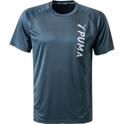 Puma Herren T-Shirt blau Mikrofaser blau M male Puma Herren T-Shirt blau Mikrofaser blau M male