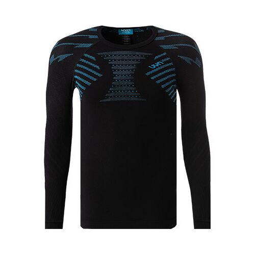 UYN Herren Funktionsshirt schwarz Mikrofaser unifarben schwarz 4 (S) male