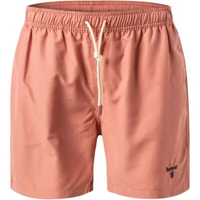 Barbour Herren Badeshorts rosa Mikrofaser unifarben rosa M male Barbour Herren Badeshorts rosa Mikrofaser unifarben rosa M male