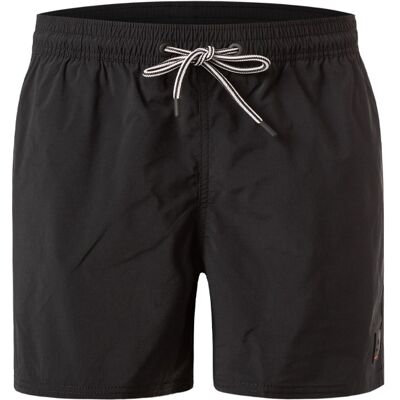 FIRE + ICE Herren Badeshorts schwarz Mikrofaser unifarben schwarz S male FIRE + ICE Herren Badeshorts schwarz Mikrofaser unifarben schwarz S male