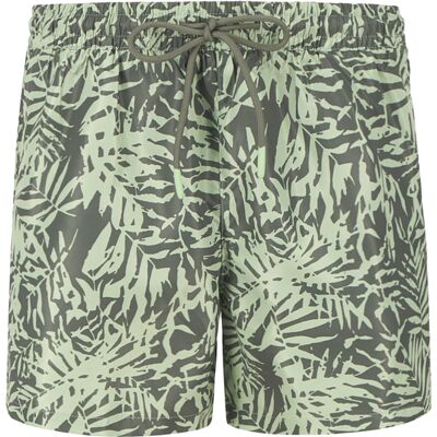 Strellson Herren Badeshorts grün Mikrofaser gemustert grün M male Strellson Herren Badeshorts grün Mikrofaser gemustert grün M male
