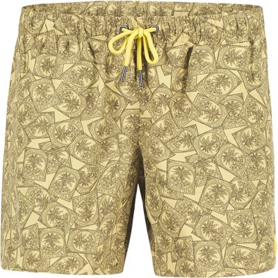 COLMAR Herren Badeshorts gelb Mikrofaser gemustert gelb 3XL male COLMAR Herren Badeshorts gelb Mikrofaser gemustert gelb 3XL male