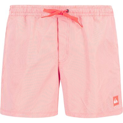 Quiksilver Herren Badeshorts rot Mikrofaser gestreift rot S male Quiksilver Herren Badeshorts rot Mikrofaser gestreift rot S male